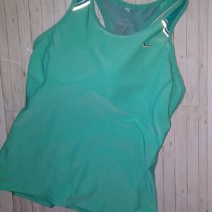 Teal Nike tank top